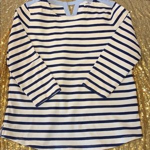 Vineyard Vines Striped Three Quarter Sleeve Shirt